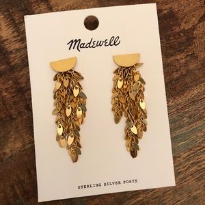 Madewell chandelier earrings, never worn